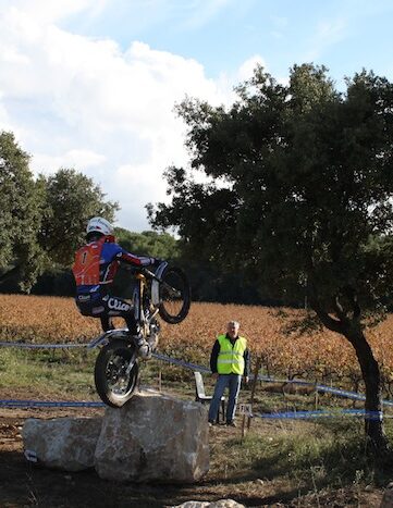 Ferrer au trial de Lançon