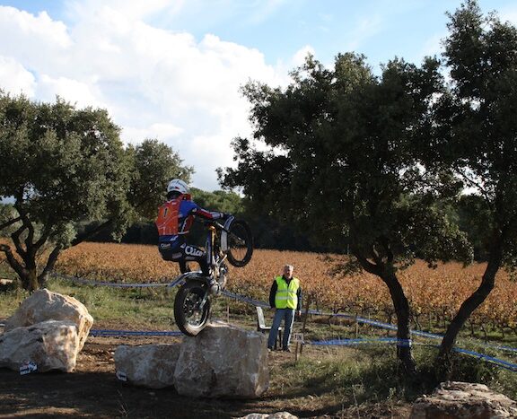 Ferrer au trial de Lançon