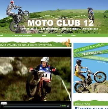 Nouveau site pour le Moto-club 12