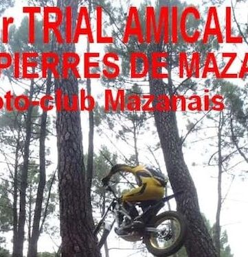 1er trial amical du moto-club mazanais
