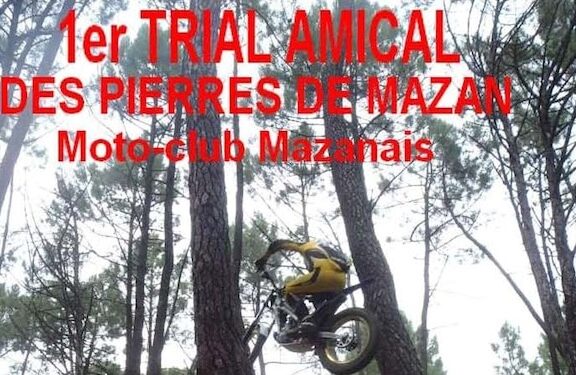 1er trial amical du moto-club mazanais