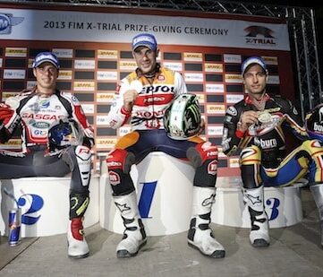 X-Trial 2013 le podium final
