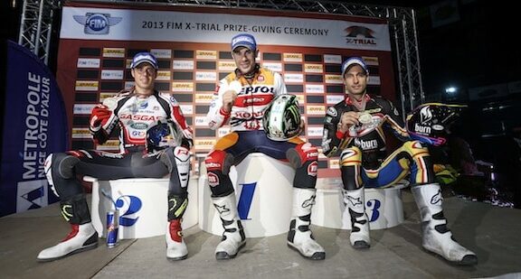 X-Trial 2013 le podium final
