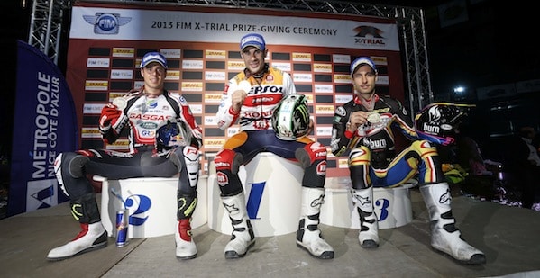 X-Trial 2013 le podium final