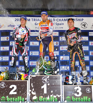 Podium du GP d'Espagne 2013