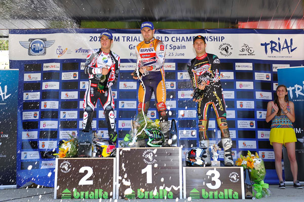 Podium du GP d'Espagne 2013