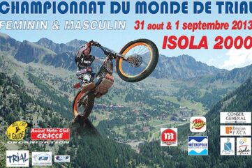 Finale du Mondial Trial 2013 à Isola 2000