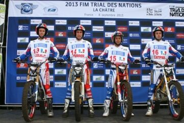 Equipe de France Trial des Nations 2013