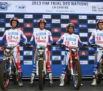 Equipe de France Trial des Nations 2013