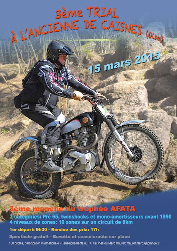 Trial en Anciennes de Caisnes 2015 - TAC 2015
