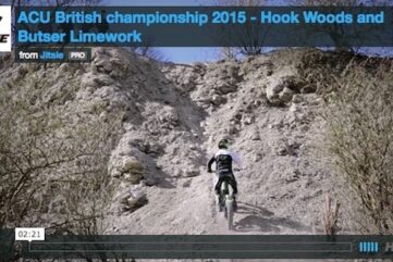 Les pilotes Jitsie au championnat britannique de trial