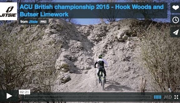 Les pilotes Jitsie au championnat britannique de trial