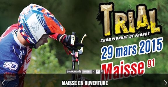 Championnat de France de Trial 2015 à Maisse