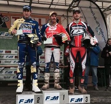 Championnat de France de Trial 2015 à Maisse : Gubian, Ferrer, Dagnicourt