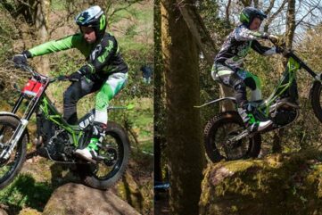 James Dabill (Vertigo) en tête du championnat de Trial Britannique