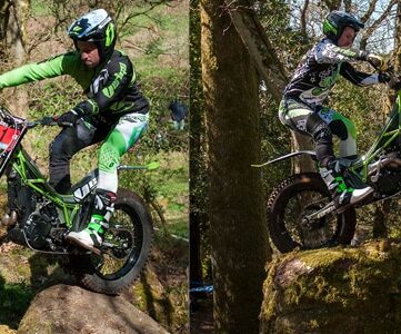 James Dabill (Vertigo) en tête du championnat de Trial Britannique