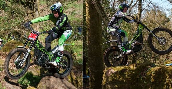 James Dabill (Vertigo) en tête du championnat de Trial Britannique