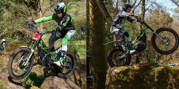 James Dabill (Vertigo) en tête du championnat de Trial Britannique