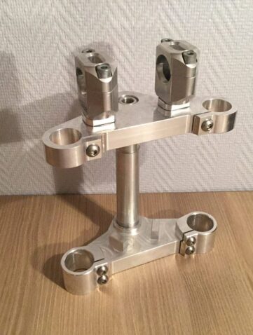 tés de fourche réalisés par l’Atelier Trial Ancienne sont adaptés aux Yamaha TY 125 et 250