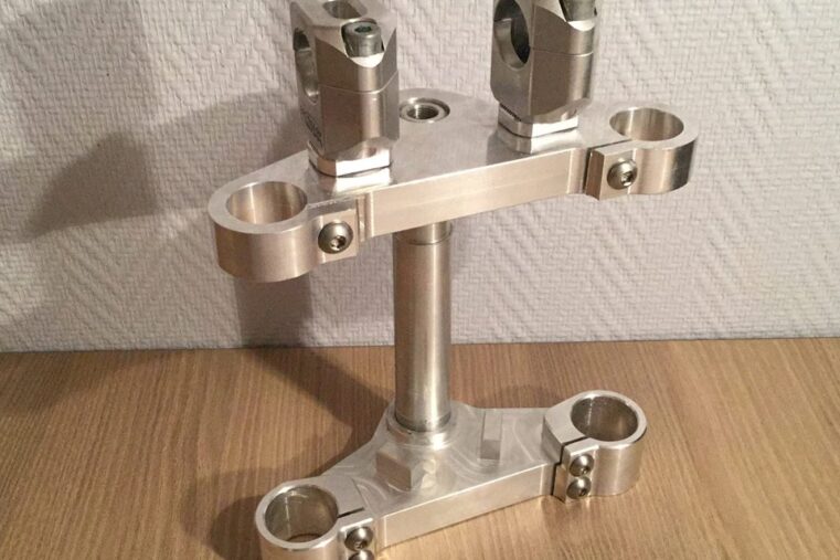 tés de fourche réalisés par l’Atelier Trial Ancienne sont adaptés aux Yamaha TY 125 et 250