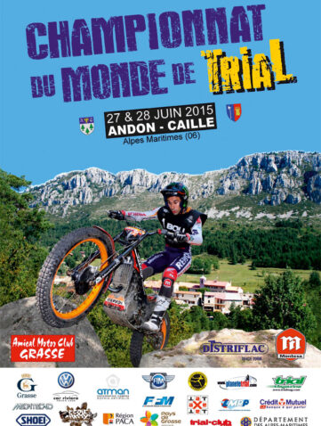 Championnat du Monde de Trial à ANDON-CAILLE (06)
