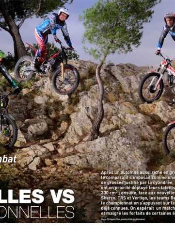 Comparatif trial 300 2016