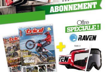 Abonnnement Trialmag + masque Raven