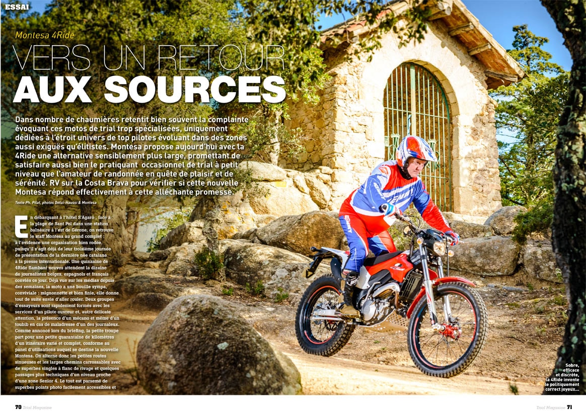 Essai Montesa 4ride