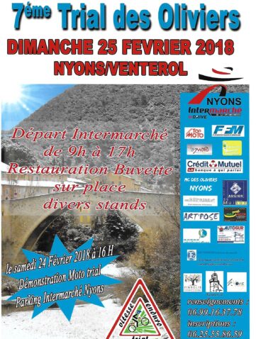 trial des oliviers 2018