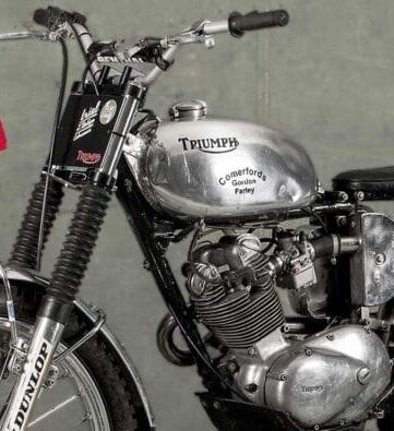 Triumph Cub volée