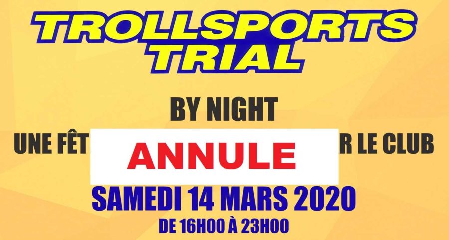 Trollsport reporté