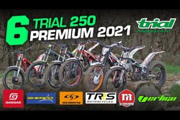 Vidéo essai comparatif 250 trial 2021