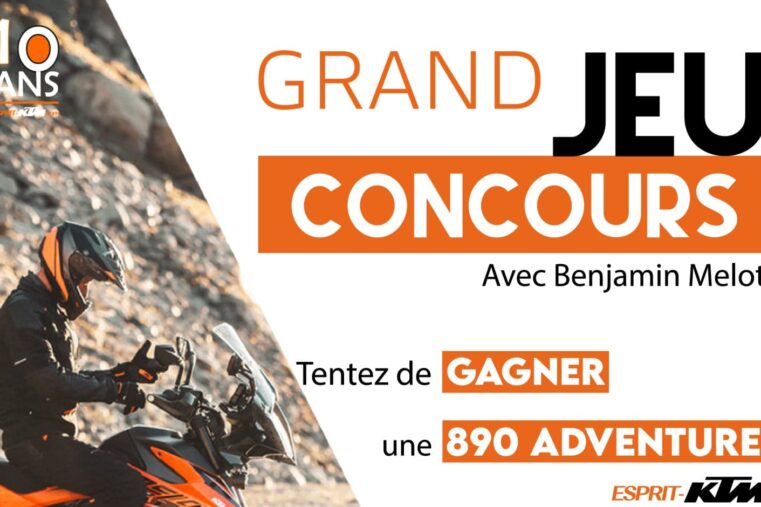 Jeu Concours - Esprit KTM