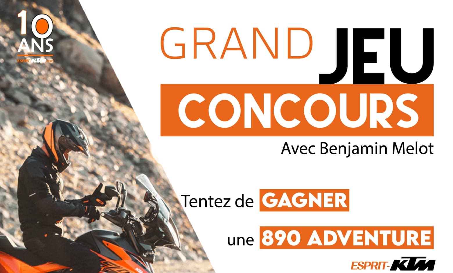 Jeu Concours - Esprit KTM