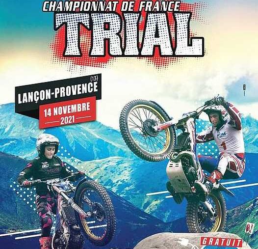 Championnat de France de trial à Lançon-Provence