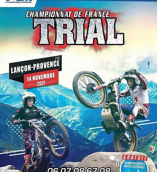 Championnat de France de trial à Lançon-Provence