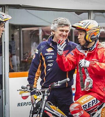 La nouvelle équipe Honda-Repsol