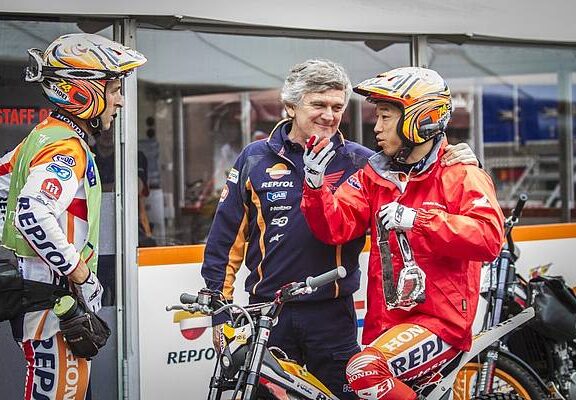 La nouvelle équipe Honda-Repsol