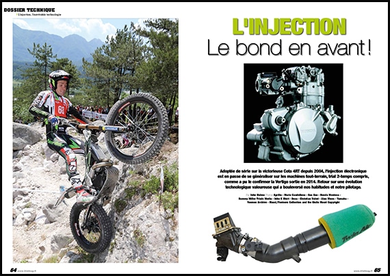 Trail magazine dossier injection