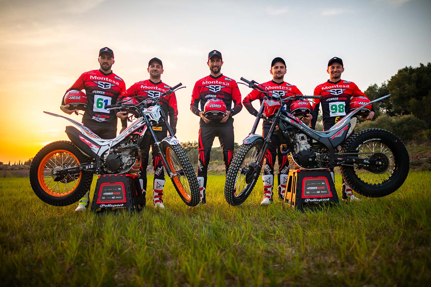Alexanfre Ferrer et son team