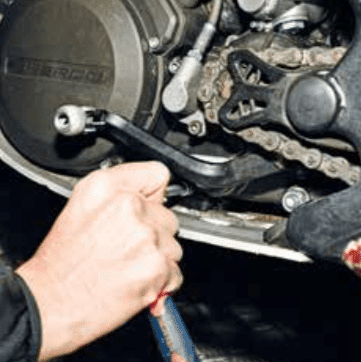 première étape vidage