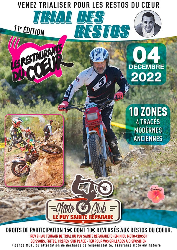 affiche trial Resto du coeur
