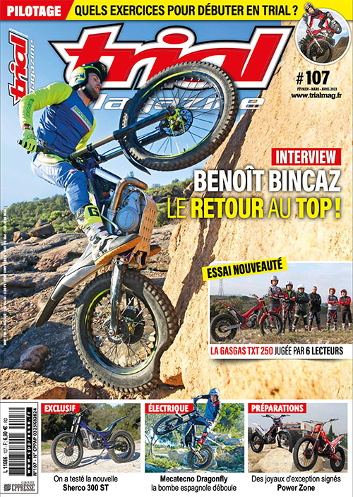 Coouverture Trial Magazine numéro 107
