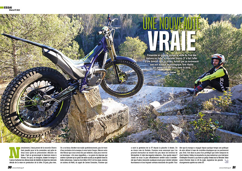 Essai Sherco Trial Magazine