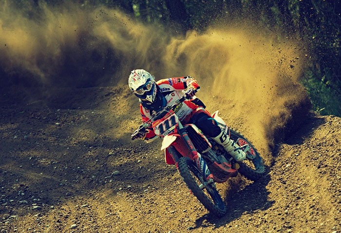 trial et moto cross, les différences