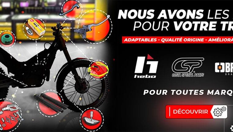 pièces détachées en ligne trial3B