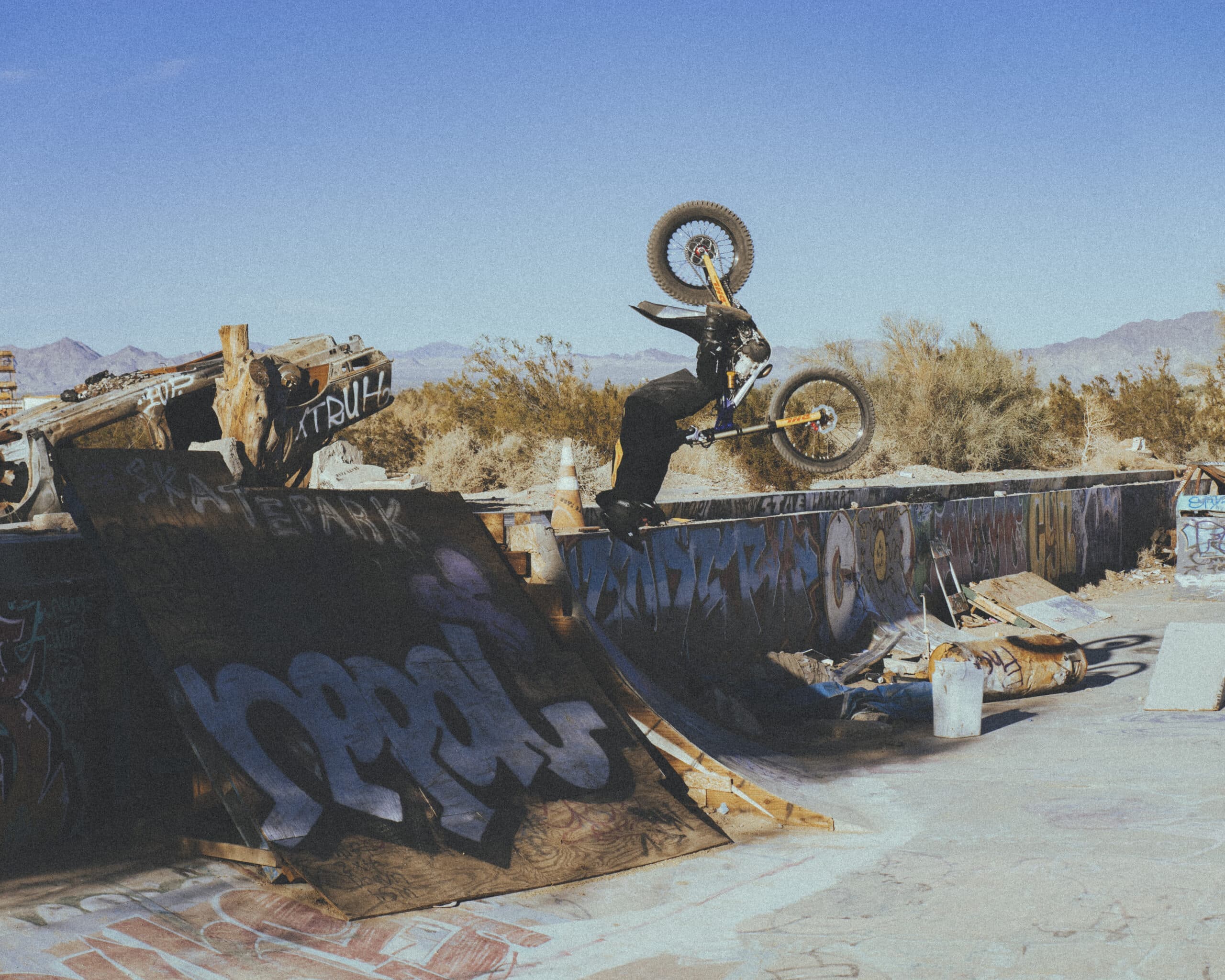 Le Skatepark de Slab City