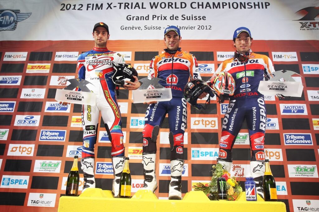 Podium Trial Indoor Geneve 2012