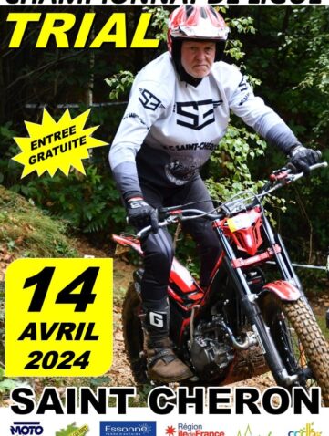 Affiche Trial de Saint Chéron