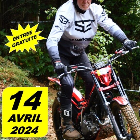 Affiche Trial de Saint Chéron